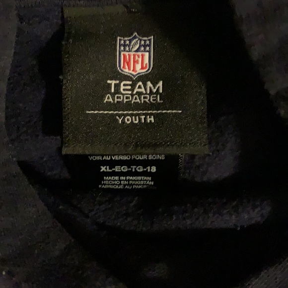 Boys XL Chicago Bears NFL hoodie sweatshirt - Picture 2 of 3